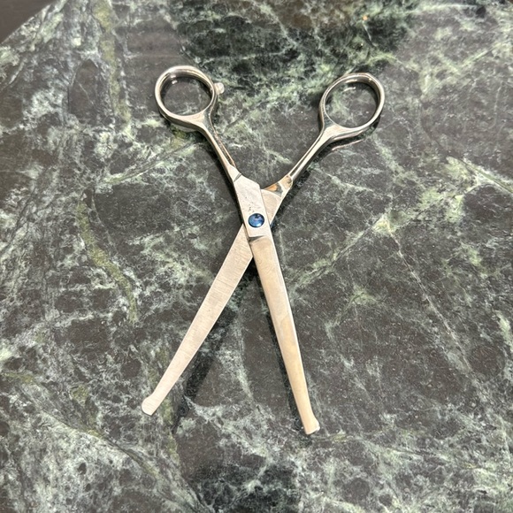 Vintage Curved Scissors With Blunt Tips - Picture 6 of 12